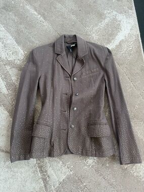Rotate Basha Blazer Denim NWT